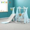 Toboggan et balançoire pour enfants Toboggan et balançoire pour enfants