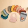 Bavoir en silicone imperméable pour bébé Bavoir en silicone imperméable pour bébé