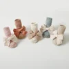 Chaussettes coton nœud pour bébé fille Chaussettes coton nœud pour bébé fille